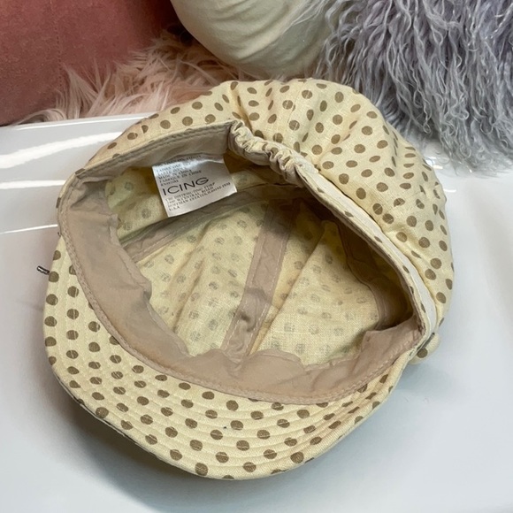 Polka dot newsboy cap - Picture 4 of 9